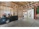 Partially finished basement with space for a home theater and game room at 239 Rogers Ct, Castle Rock, CO 80104