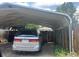 Car parked under sturdy metal carport structure at 5040 Tennyson St, Denver, CO 80212
