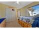 Comfortable bedroom with closet and sunny window view at 5338 Potentilla St, Brighton, CO 80601
