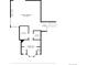Floorplan of primary bedroom, closets and bath on floor 4 of home at 5540 Horseshoe Trl, Sedalia, CO 80135