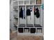 Organized mudroom with built-in storage, hooks, and seating, perfect for keeping clutter at bay at 1315 W 141St Cir, Westminster, CO 80023