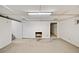 Basement with exposed ceiling and lighting at 309 S Hudson St, Denver, CO 80246