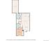 Detailed floor plan of the home's layout at 23539 E Ida Dr # C, Aurora, CO 80016