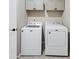 Laundry room featuring a white washer and dryer at 23539 E Ida Dr # C, Aurora, CO 80016