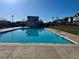 Community swimming pool with ample space and clear blue water is ready for summer fun at 23539 E Ida Dr # C, Aurora, CO 80016