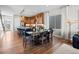 Spacious open-concept layout with dining area, kitchen, and living space at 1787 W 166Th Ave, Broomfield, CO 80023