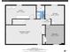 Floorplan of the lower level, featuring a recreation room, bedroom, utility area, and storage at 8353 Adams Way, Denver, CO 80221