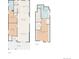Detailed floorplan showcasing the layout of the home, including bedrooms and living spaces at 3426 N Gilpin St, Denver, CO 80205