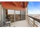 Spacious balcony offering panoramic city views at 100 Park W Ave # 1804, Denver, CO 80205
