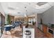 Comfortable lounge area with kitchen and seating at 100 Park W Ave # 1804, Denver, CO 80205