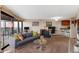 Spacious living area with access to balcony and city views at 100 Park W Ave # 1804, Denver, CO 80205
