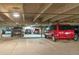 Secure underground parking garage for residents at 100 Park W Ave # 1804, Denver, CO 80205