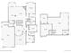 Combined floor plans: first floor and basement levels with room dimensions at 1020 S Ammons Cir, Lakewood, CO 80226