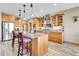 Well-appointed kitchen with custom cabinets and stainless steel appliances at 5365 Eldridge St, Arvada, CO 80002