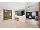 Open-concept living room featuring recessed lighting and view of the Gathering room at 6874 S Detroit Cir, Centennial, CO 80122