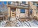 Modern home exterior with front porch at 3323 W Hayward Pl, Denver, CO 80211