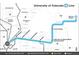 Map of the University of Colorado A Line train route with station and park-n-ride locations at 4100 Albion St # 612, Denver, CO 80216