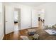 Office with open doors to bedroom and living area at 3755 S Sherman St, Englewood, CO 80113
