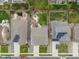 A lovely aerial view of homes with spacious yards and solar panels on the roofs, offering a great glimpse of the neighborhood at 1181 W 170 Th Ave, Broomfield, CO 80023