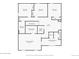 Floor plan of the second floor, showing the layout of the bedrooms and bathrooms at 1181 W 170 Th Ave, Broomfield, CO 80023
