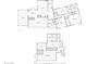 Detailed first floor and basement floor plan showcases the layout of the entire home at 8233 W 62Nd Pl, Arvada, CO 80004