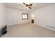 Bright bedroom featuring a double door closet at 1660 Old Antlers Way, Monument, CO 80132
