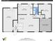 Floorplan showing kitchen, living room, and primary bedroom at 16193 E Dickenson Pl, Aurora, CO 80013