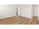 Spacious bedroom with hardwood floors and neutral walls at 27639 E 7Th Ln, Aurora, CO 80018