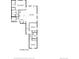 Floor plan featuring a kitchen, living room, primary bedroom, and two secondary bedrooms at 27639 E 7Th Ln, Aurora, CO 80018