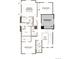 Second-floor layout featuring the main bedroom, three additional bedrooms, two baths, and laundry at 9286 Telluride Ct, Commerce City, CO 80022
