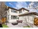 Home exterior view with patio at 8806 E 35Th Ave, Denver, CO 80238