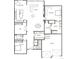 Detailed floor plan showcasing the layout of a two-story home with a 2-car garage at 13633 Mariposa St, Broomfield, CO 80023