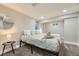 Cozy bedroom featuring natural light, comfortable bed, and stylish decor for relaxation at 8340 W 70Th Ave, Arvada, CO 80004