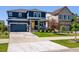 Charming two-story house with a well-kept lawn and a driveway leading to an attached garage at 27130 E Maple Ave, Aurora, CO 80018