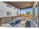 Cozy covered patio with stylish seating, perfect for outdoor dining and entertaining at 307 W Charles St, Superior, CO 80027