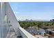 A stunning skyline view from the balcony at 1155 N Ash St # 102, Denver, CO 80220