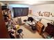 Unfinished basement with storage and a small amount of furniture at 8338 Charles Way, Denver, CO 80221
