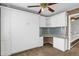 Bedroom with built-in murphy bed and desk at 9441 Wolfe St, Highlands Ranch, CO 80129