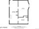 Basement floorplan featuring the layout of the bedroom, basement, and utility areas at 3361 W 29Th Ave, Denver, CO 80211
