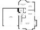 Layout of the first floor features a living room, dining area, kitchen, and garage at 156 S Lindsey St, Castle Rock, CO 80104