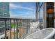 Modern balcony, perfect for relaxing and enjoying city views at 1700 Bassett St # 1119, Denver, CO 80202