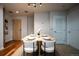 Cozy dining area with modern table setting, perfect for intimate meals at 1700 Bassett St # 1119, Denver, CO 80202