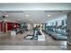 The condo gym has modern treadmills, ellipticals, and weight machines at 1700 Bassett St # 1119, Denver, CO 80202