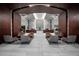 Elegant lobby area with comfortable seating, stylish lighting fixtures, and a reception desk for resident assistance at 1700 Bassett St # 1119, Denver, CO 80202