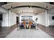 Elegant lounge area with stylish seating, modern lighting, and upscale decor at 1700 Bassett St # 1119, Denver, CO 80202