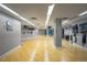 Bright yoga studio with wood floors, mirrors, and storage for mats and equipment, creating a serene workout space at 1700 Bassett St # 1119, Denver, CO 80202