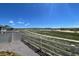 A serene backyard view showcases open space and walking trails, providing a peaceful outdoor experience at 6214 Long Branch Dr, Parker, CO 80134