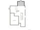 Floor plan showing unfinished basement area with potential for customization at 498 S Rifle St, Aurora, CO 80017