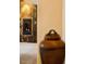 A cozy fireplace featuring decorative tilework, creating a warm and inviting ambiance at 8932 Eastridge Rd, Golden, CO 80403