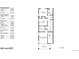 Floor 2 layout featuring bedrooms, bathrooms, laundry, and a balcony at 2405 S Franklin, Denver, CO 80210